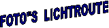 FOTO"S  LICHTROUTE